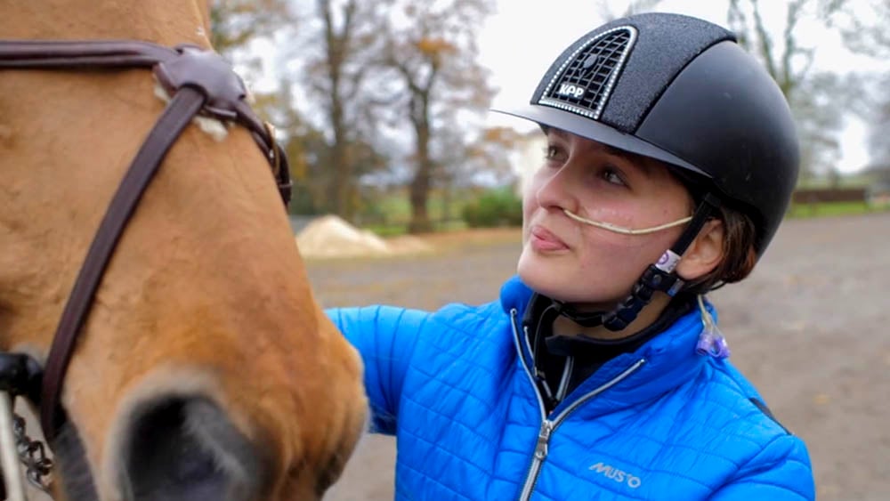 Evie with horse