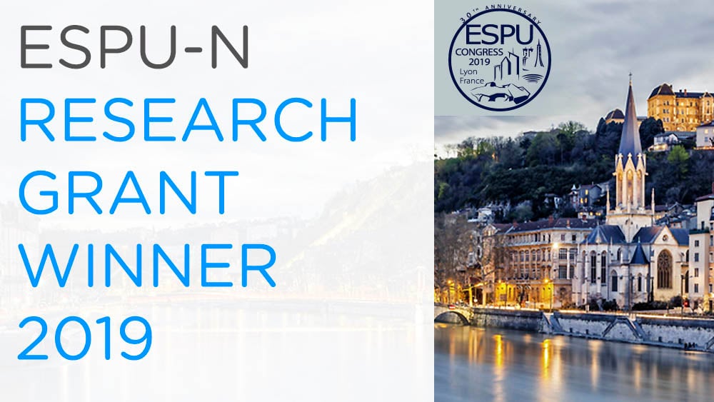 Wellspect ESPU-N Lyon 2019 grant winner