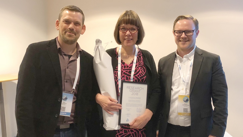 wellspect-espu-2018-helsinki-finland-winner-of-nurses-grant-anneli-saarikoski